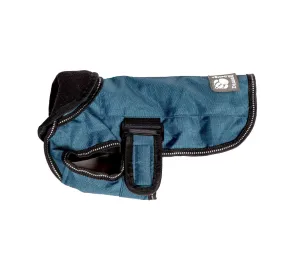 2-in-1 Blue Waterproof Harness Dog Coat by Danish Design