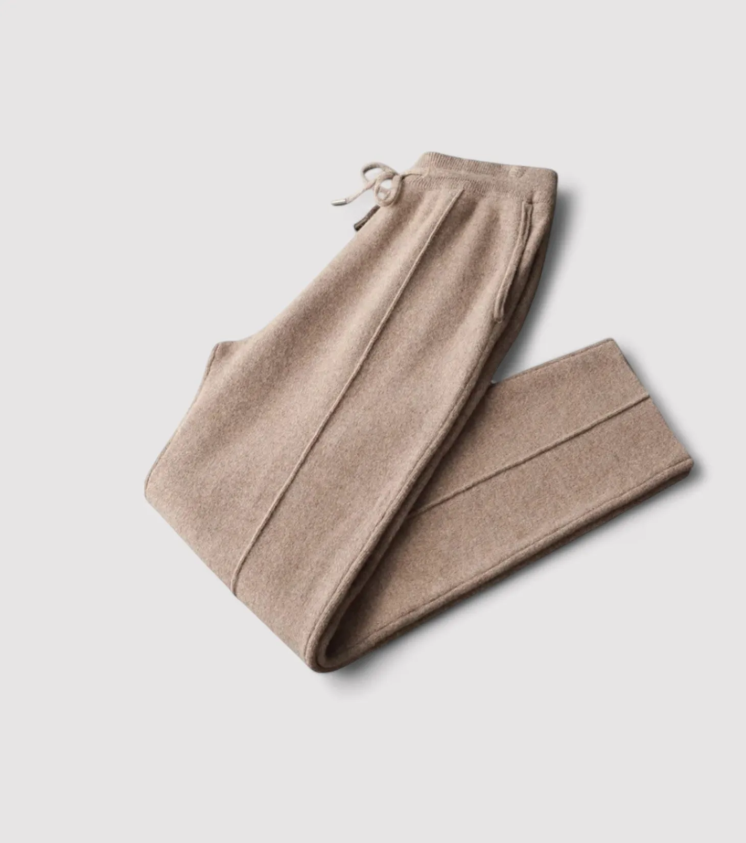 Ancien | Luxurious Cashmere Soft Knit Trousers