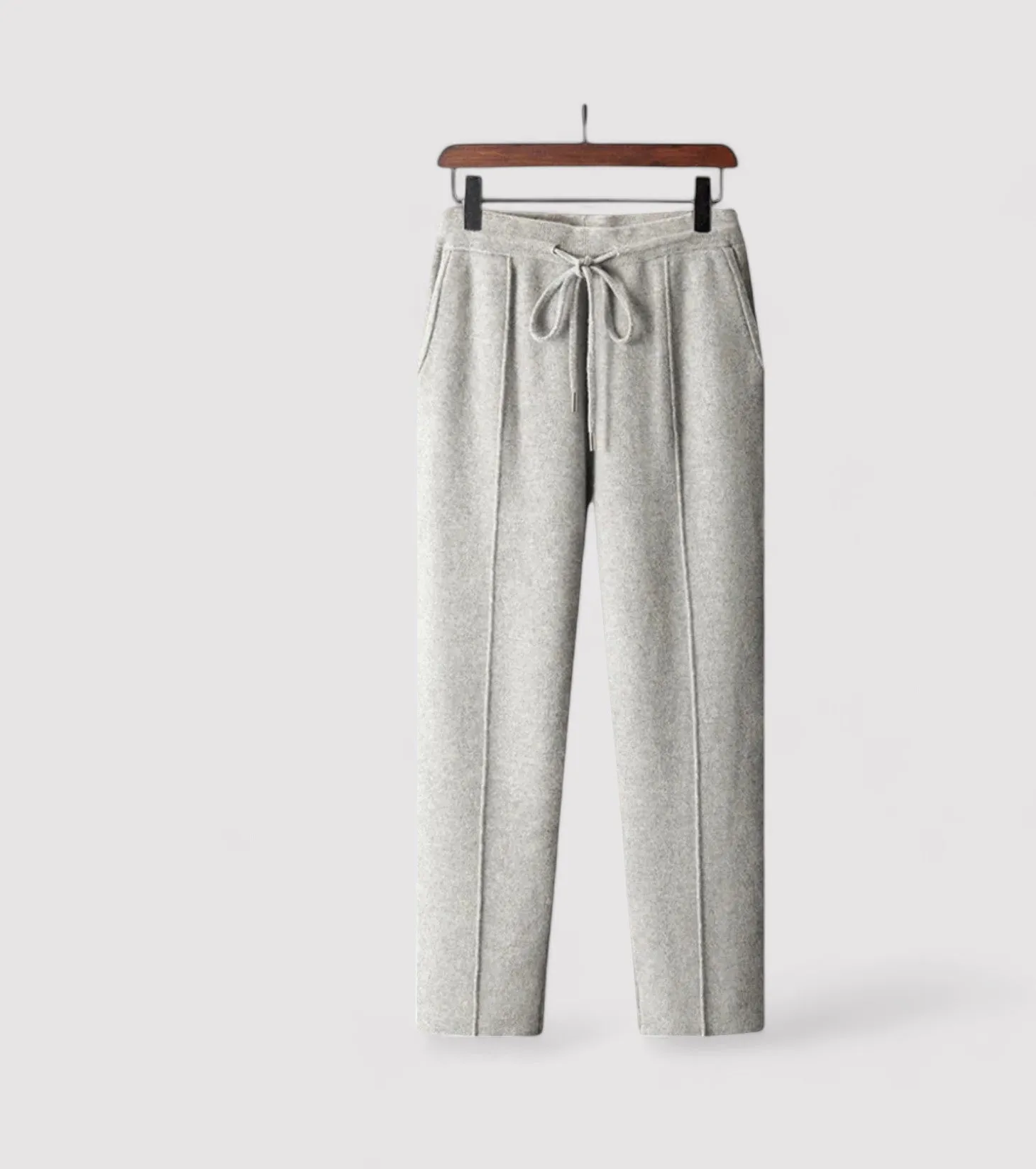 Ancien | Luxurious Cashmere Soft Knit Trousers