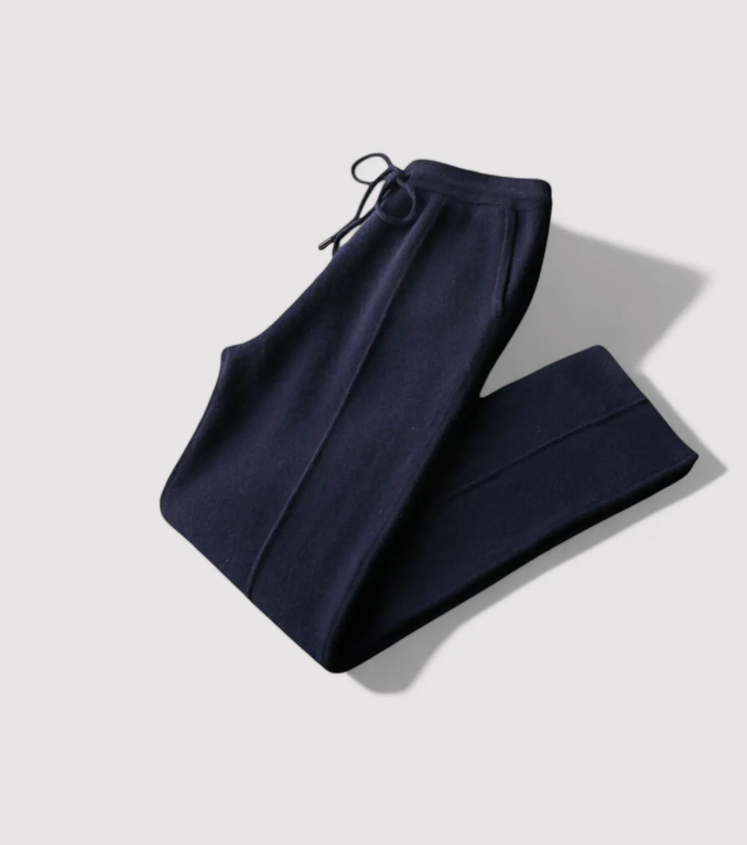 Ancien | Luxurious Cashmere Soft Knit Trousers