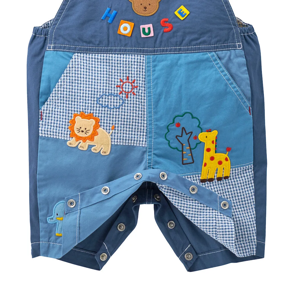 Azure Harmony Dungarees