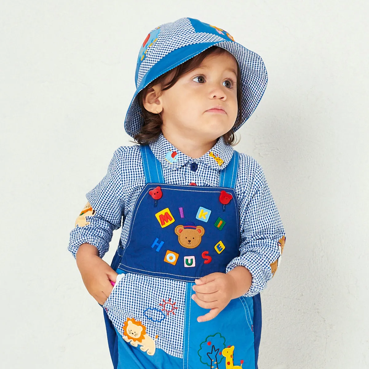 Azure Harmony Dungarees