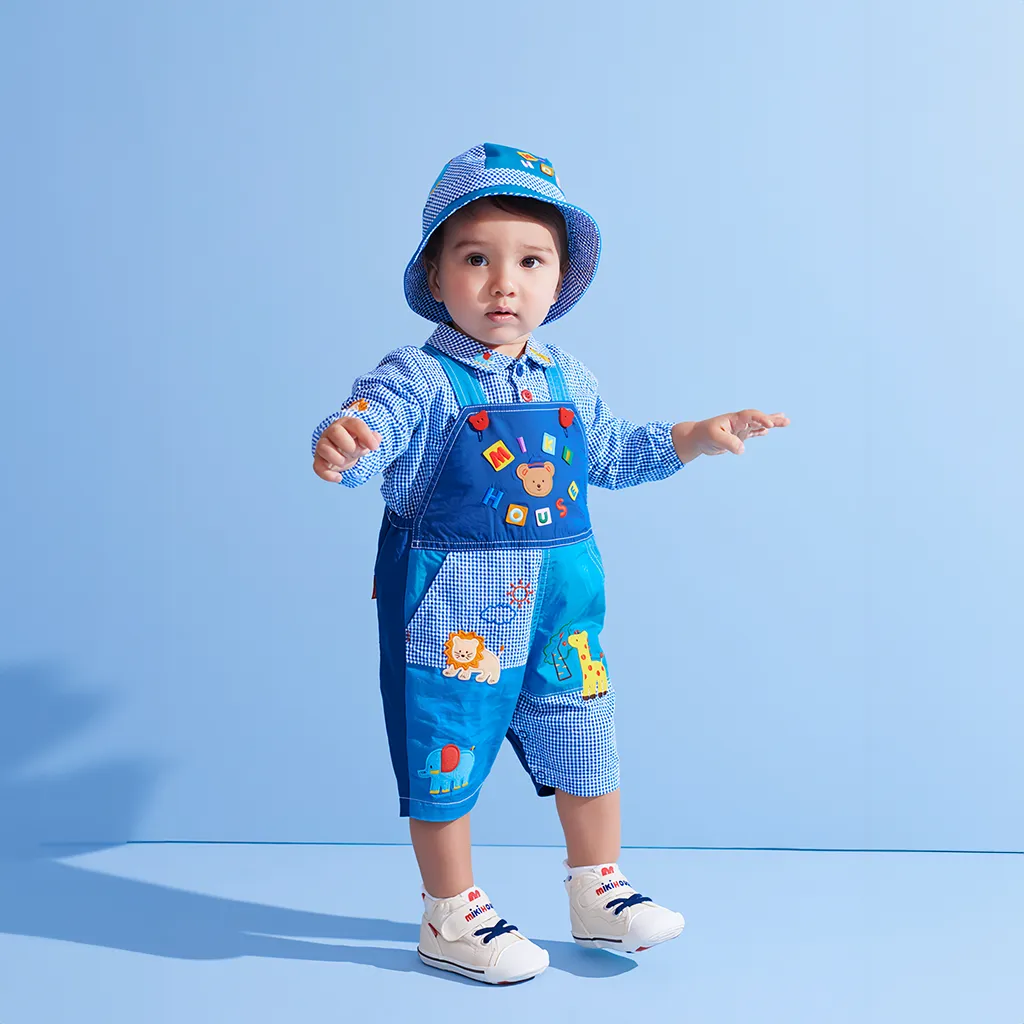 Azure Harmony Dungarees