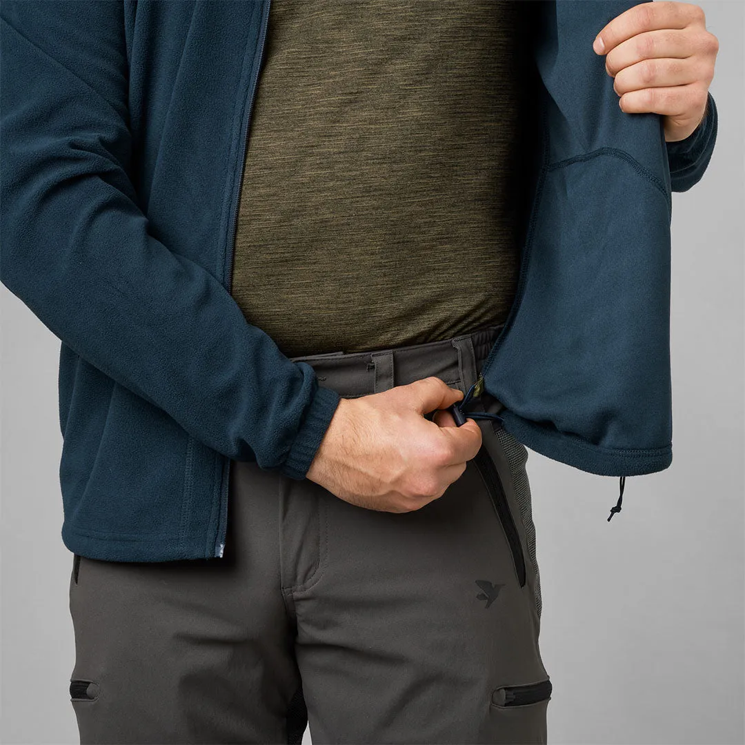 Benjamin Fleece Dark Navy by Seeland