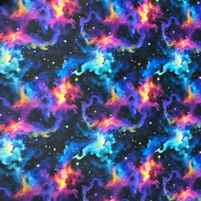 Bright Galaxy 1 mil PUL Fabric - Made in the USA