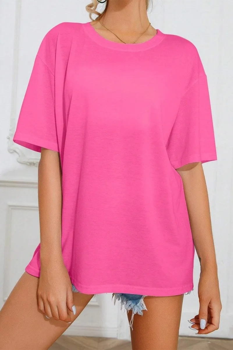 Bright Pink "SUNSHINE ON MY MIND" Graphic Shirt