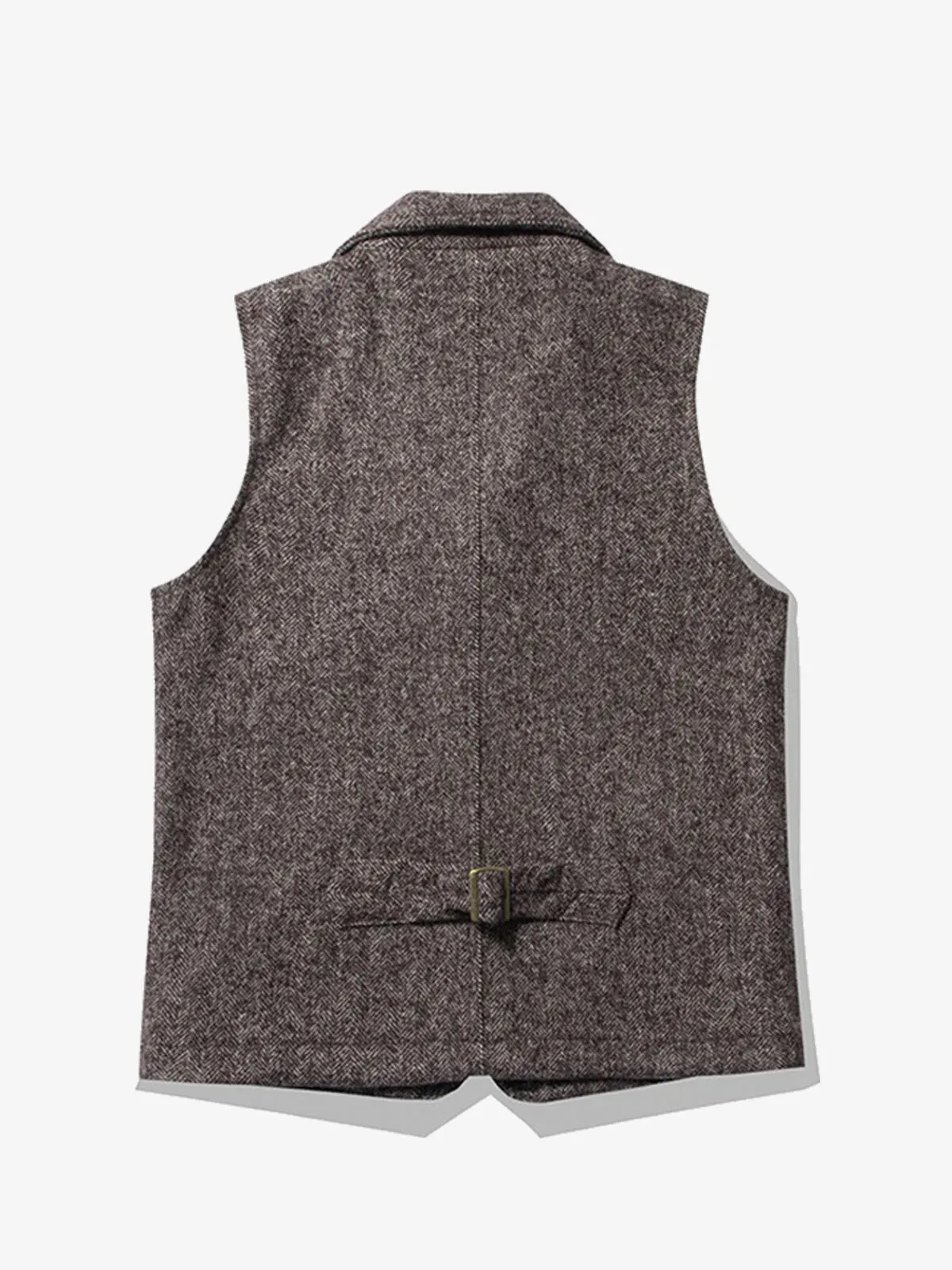 British Style Wool Blend Vest