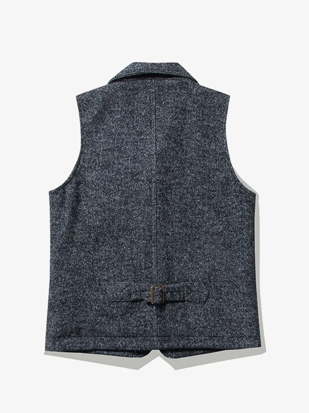 British Style Wool Blend Vest