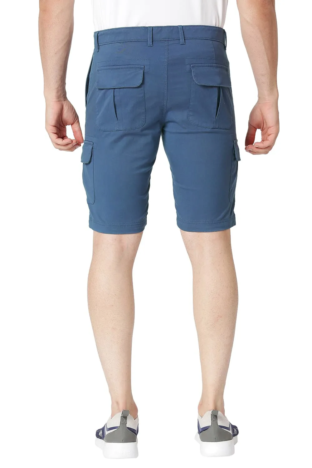 Cargo Cotton Stretch Shorts