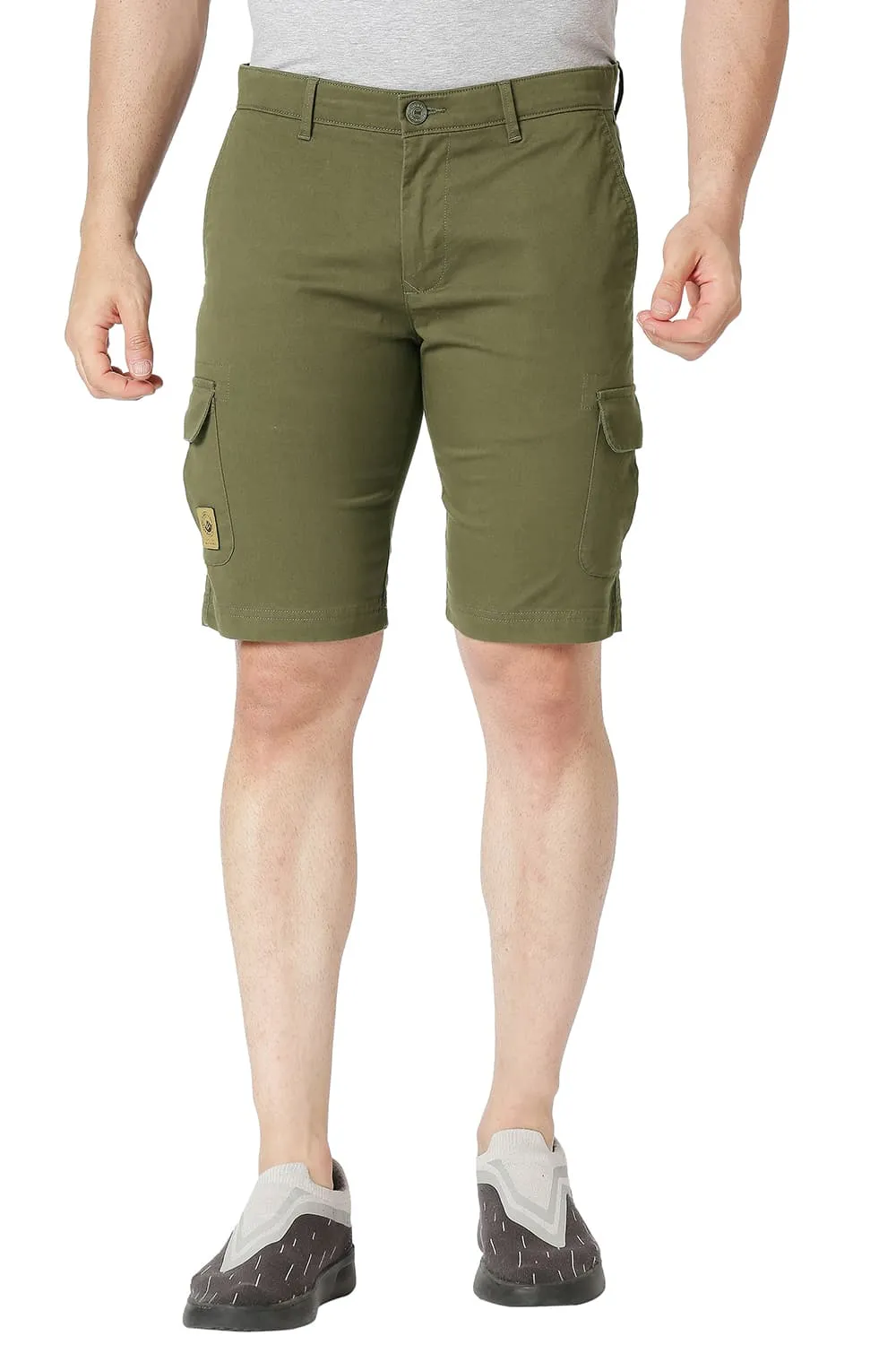 Cargo Cotton Stretch Shorts