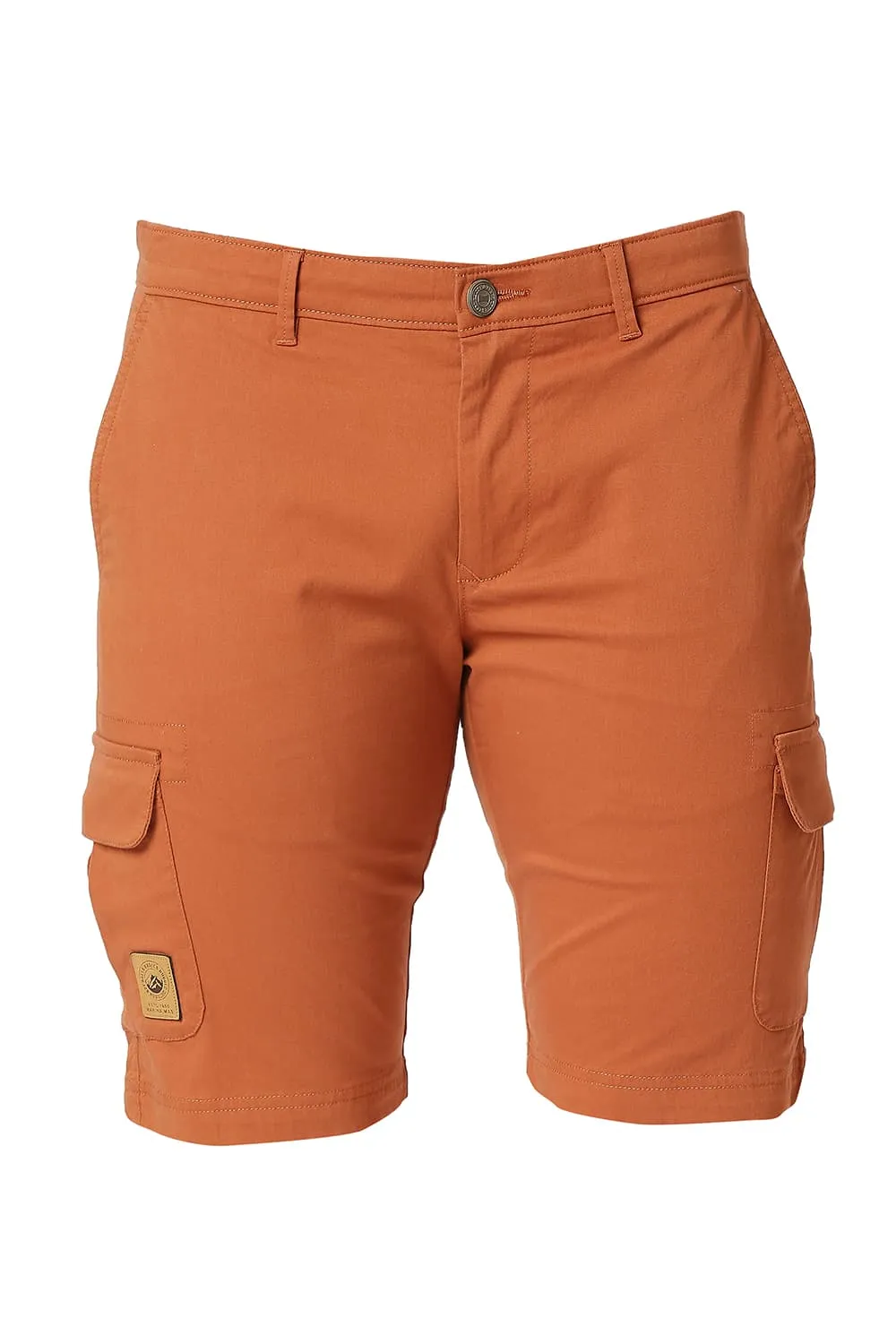 Cargo Cotton Stretch Shorts