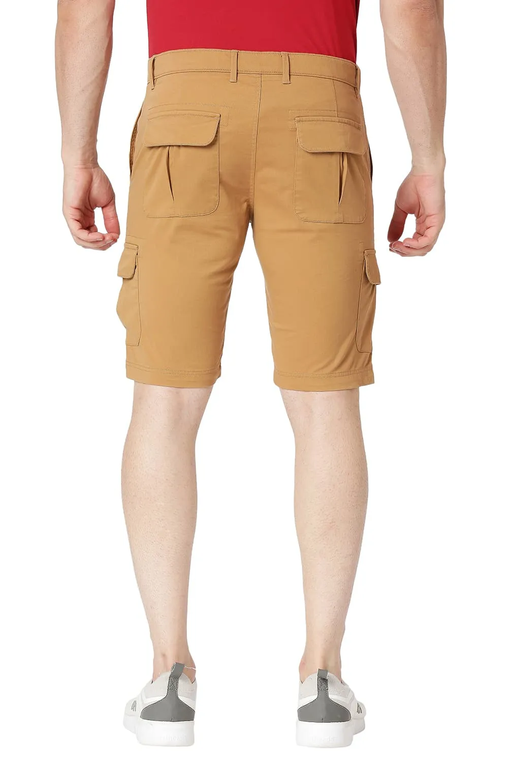 Cargo Cotton Stretch Shorts