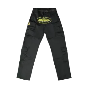 Corteiz Yella Guerillaz Cargos 'Black/Yellow'