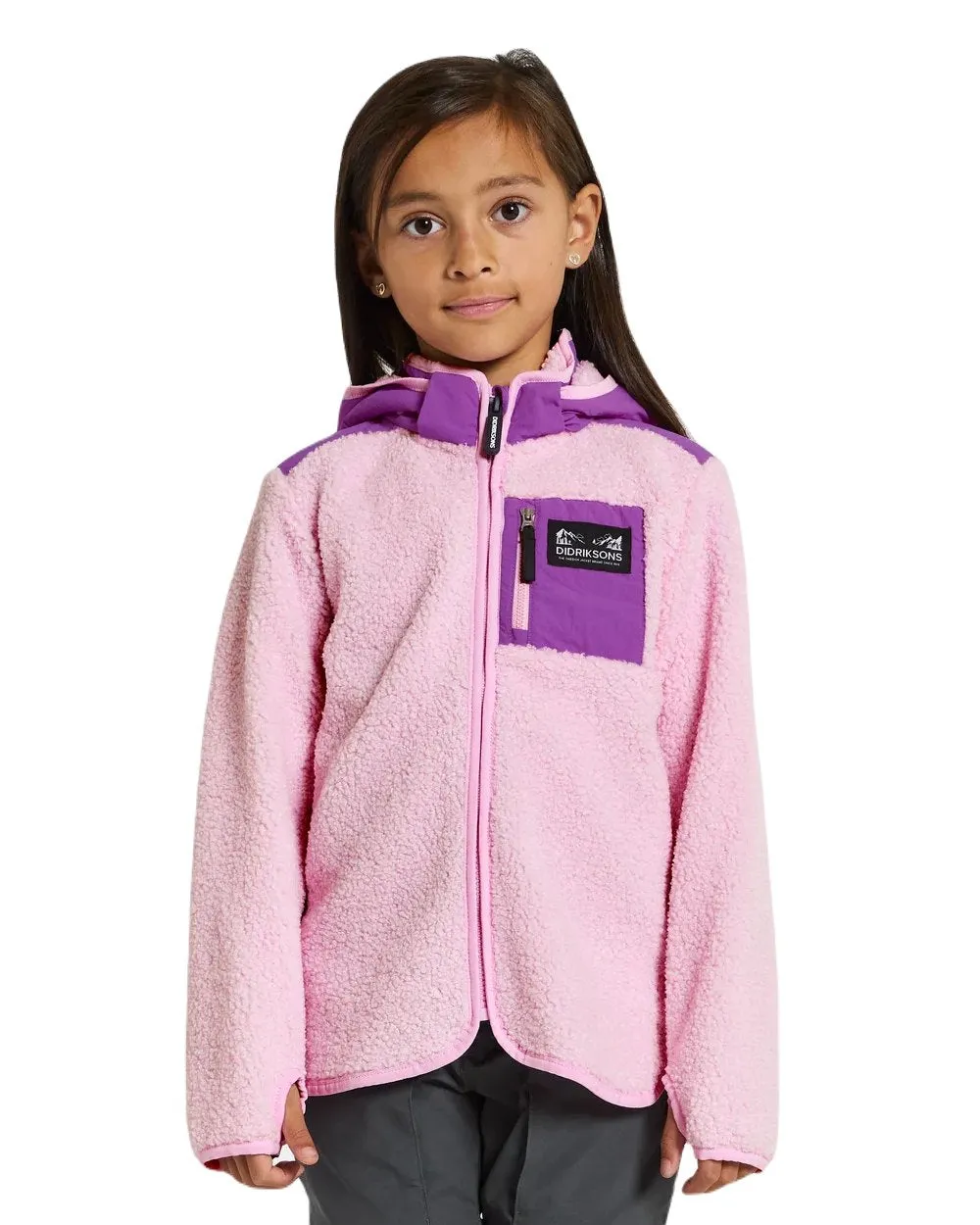 Didriksons Exa Childrens Full Zip Fleece