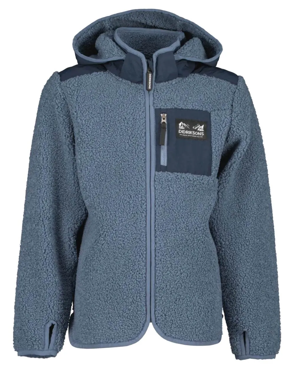 Didriksons Exa Childrens Full Zip Fleece