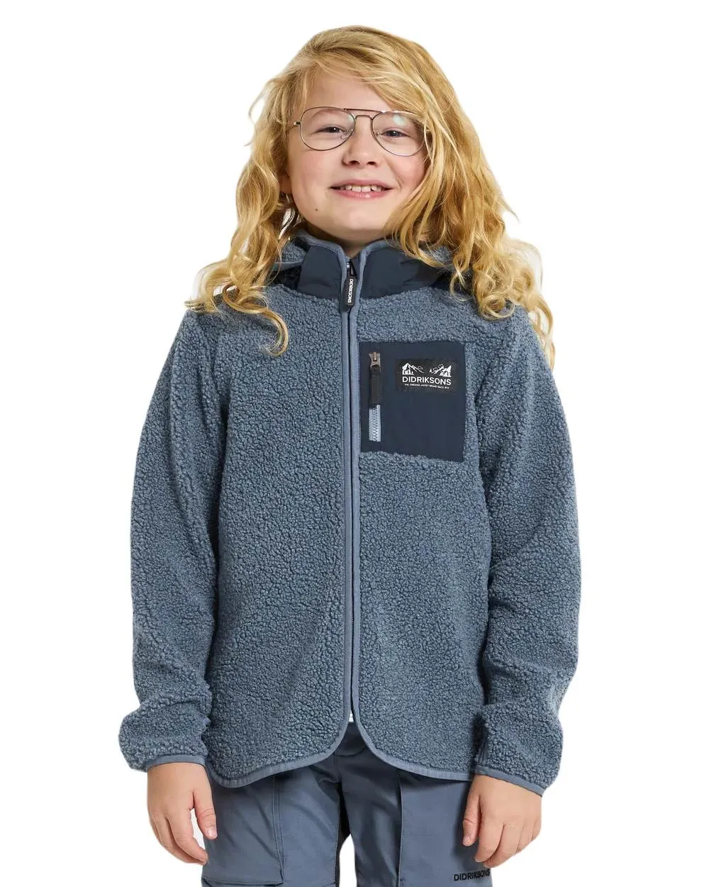 Didriksons Exa Childrens Full Zip Fleece