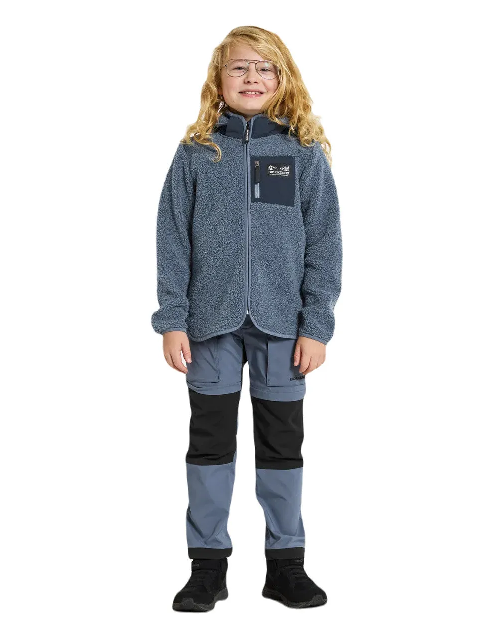 Didriksons Exa Childrens Full Zip Fleece