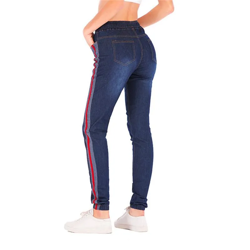 Drawstring Loose Skinny Jean