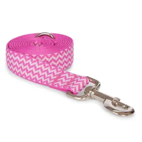 Fabdog | Chevron Dog Lead Pink