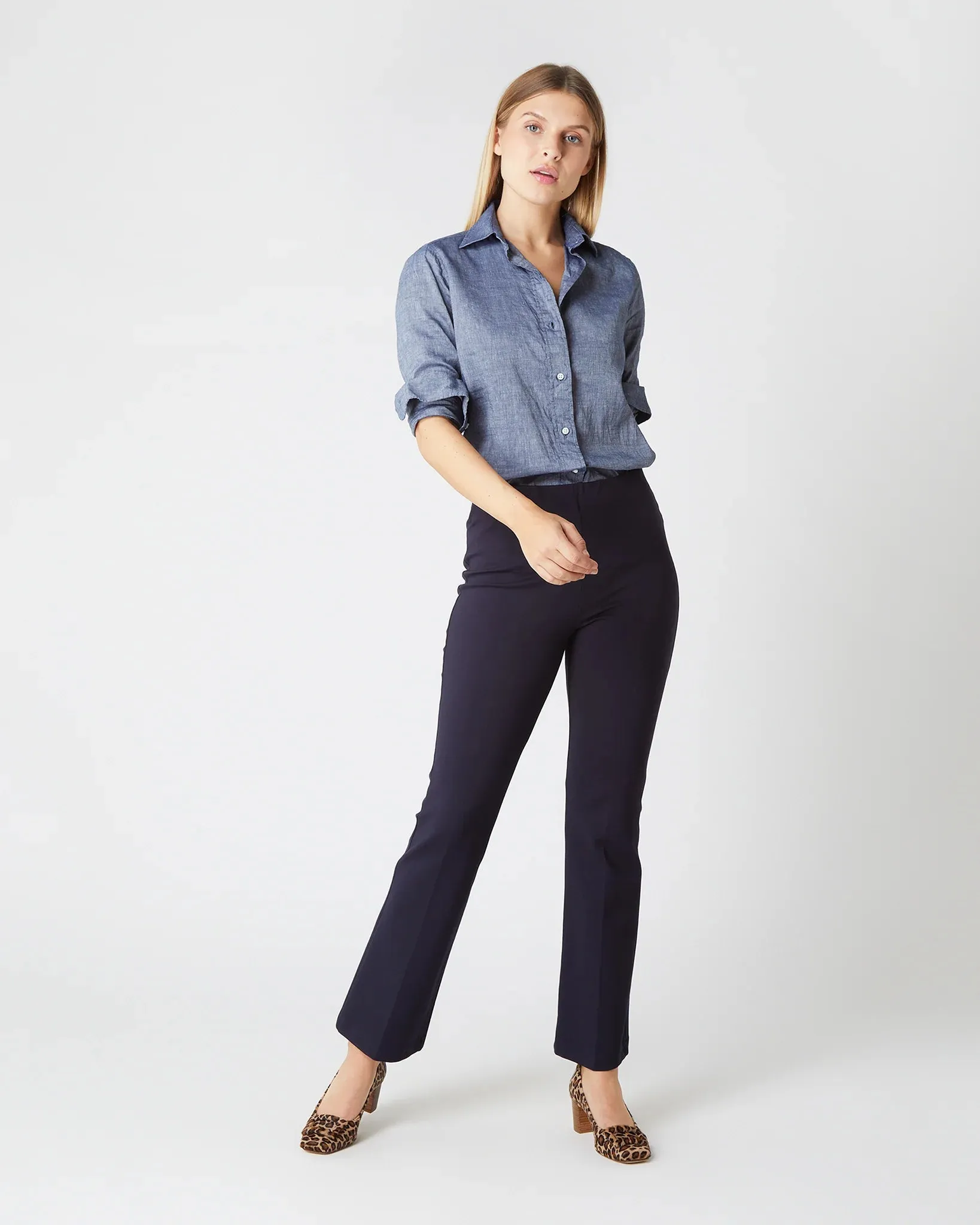 Faye Flare Cropped Pant