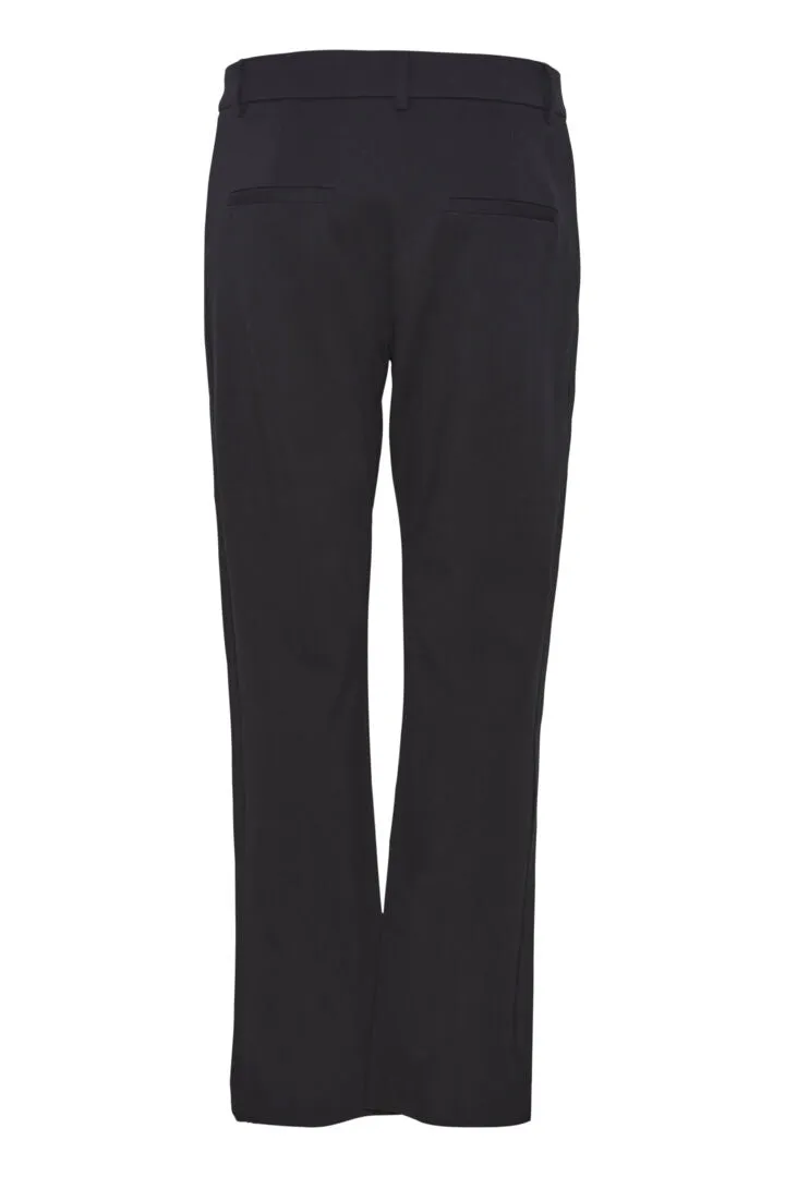 Fransa Tall Black Straight leg Soft Jersey trousers 20613373