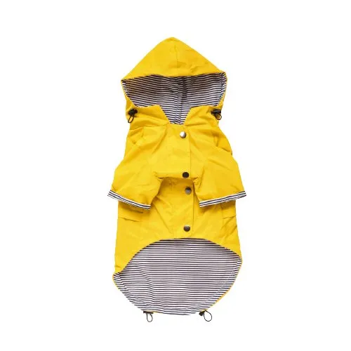 Happy Days Doggy Raincoat in Yellow