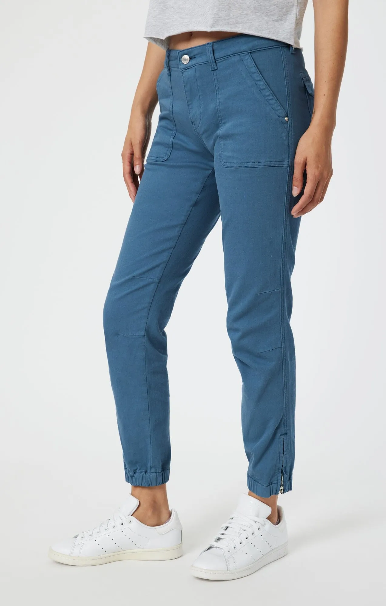 IVY SLIM CARGO IN OCEANVIEW TWILL