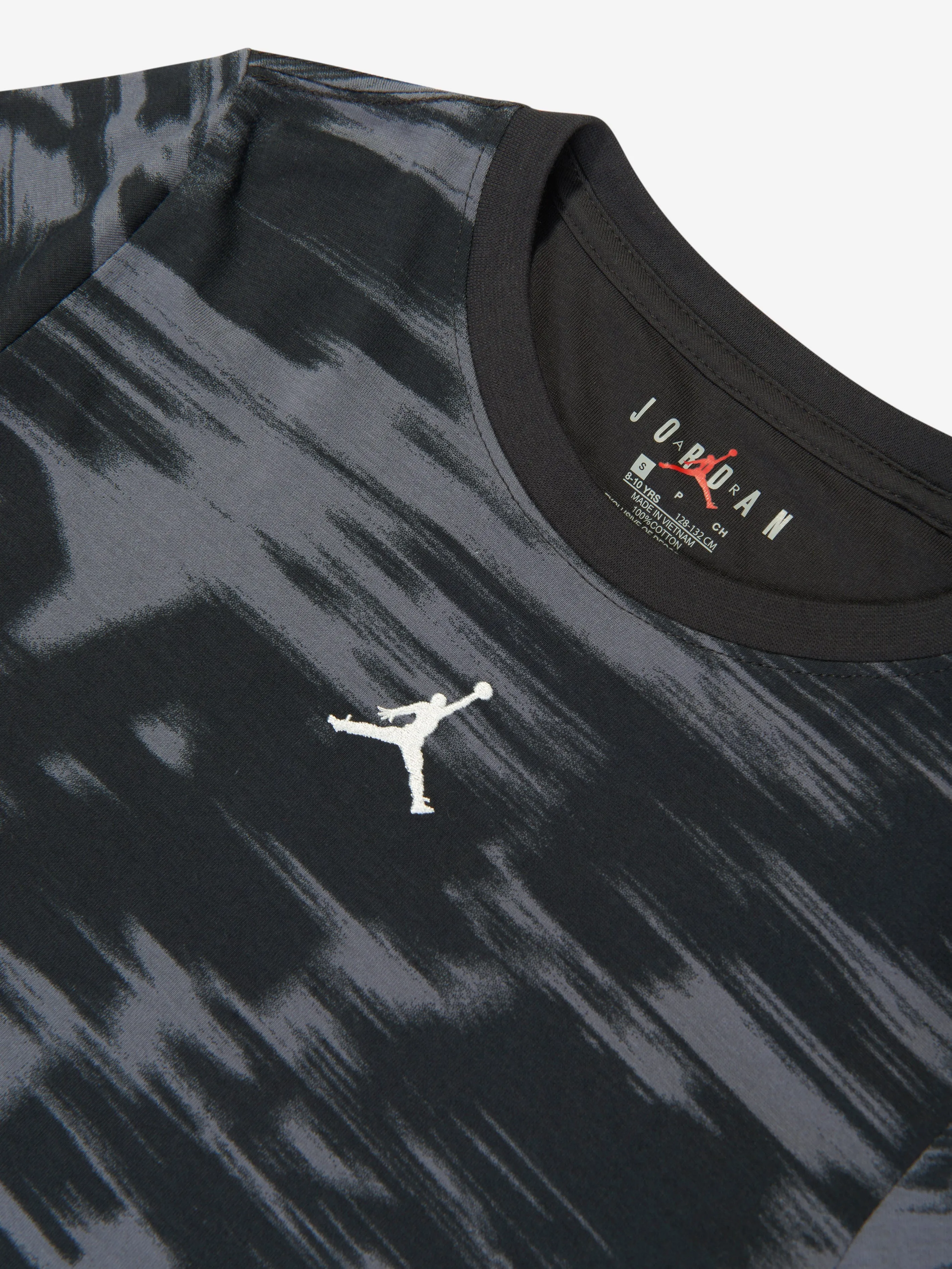 Jordan Boys MVP Jordan Motion AOP T-Shirt in Black