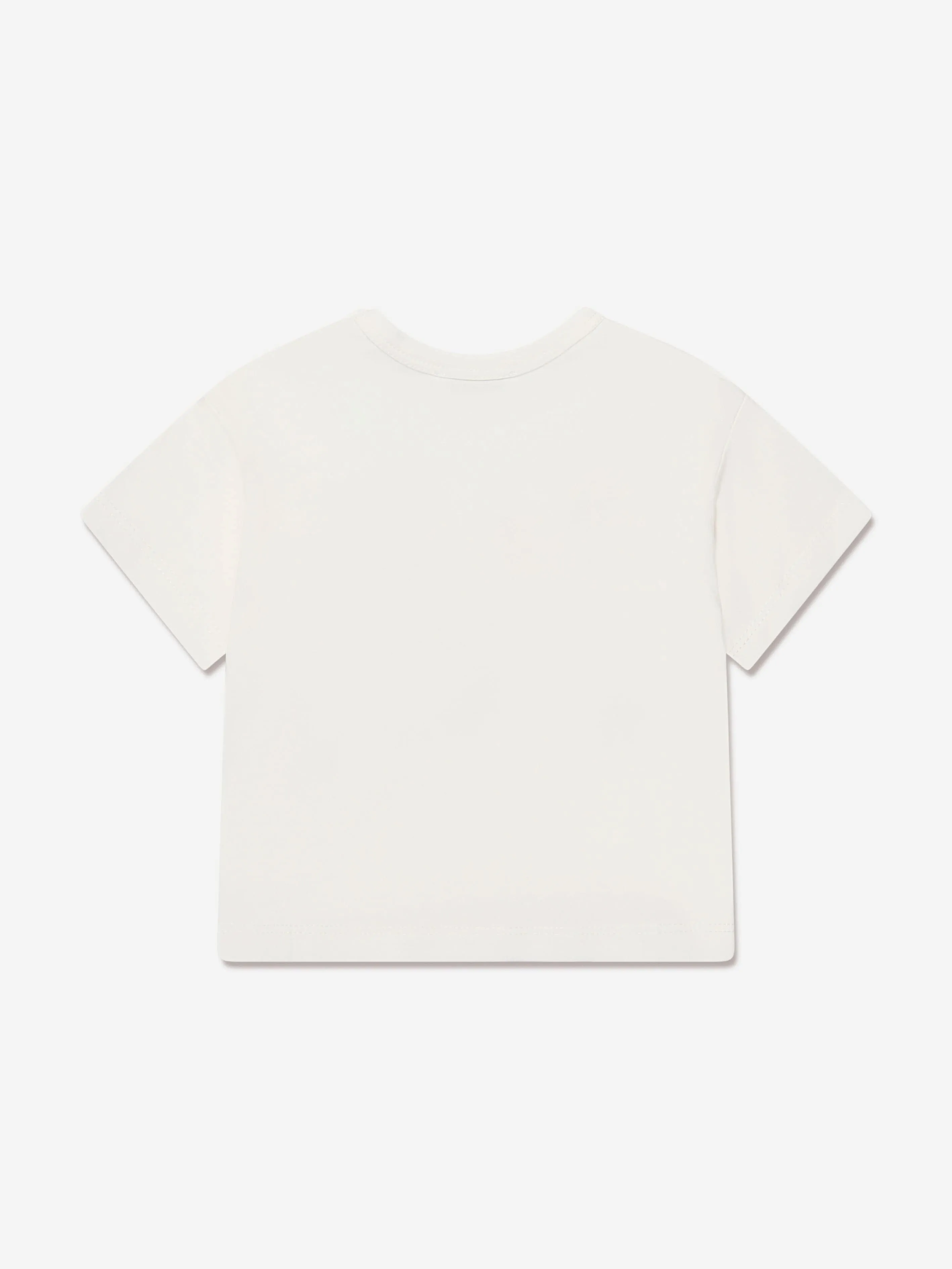 KENZO Baby Girls Logo T-Shirt in Ivory