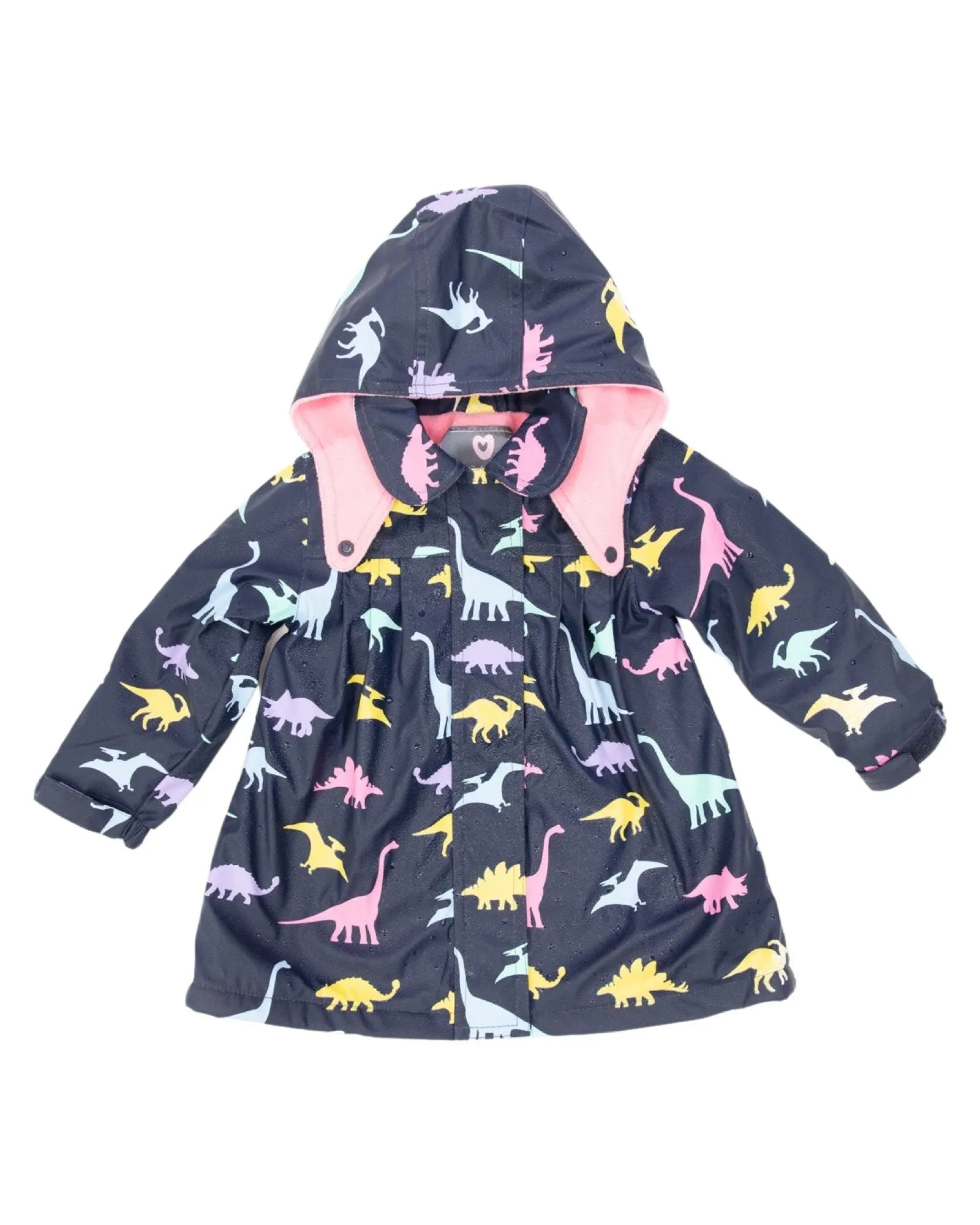 Korango Raincoat Colour Changing Dino Navy