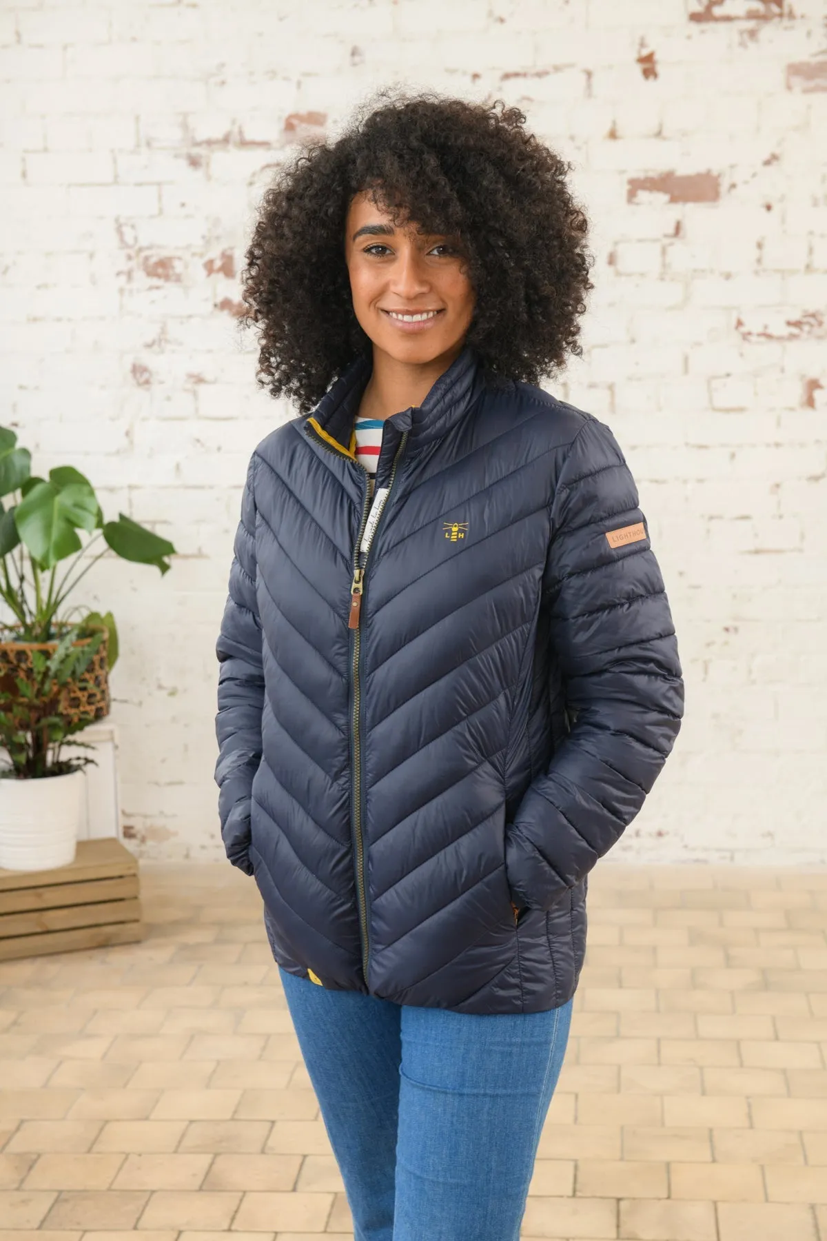 Lara Down Jacket - Navy