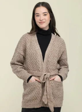 Leah Golden Camel Cardigan