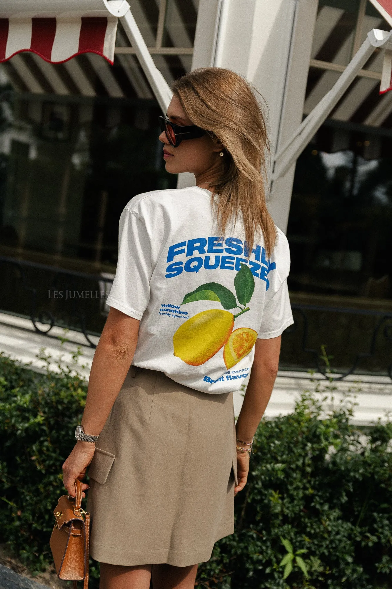 Lemon T-shirt white