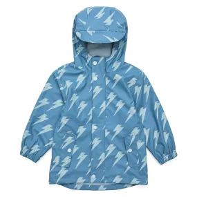 Lightning Bolt Recycled Lined Raincoat