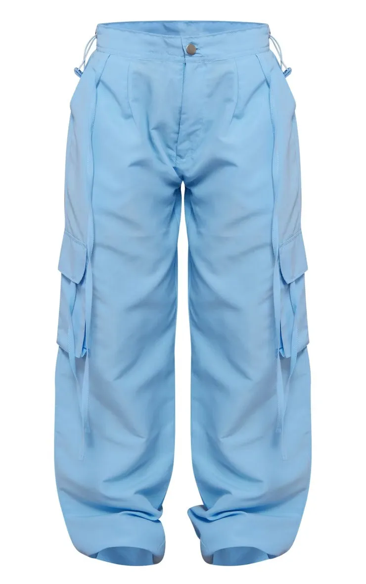 LIGHTWEIGHT SHELL LOW RISE CARGO'S-SKY BLUE