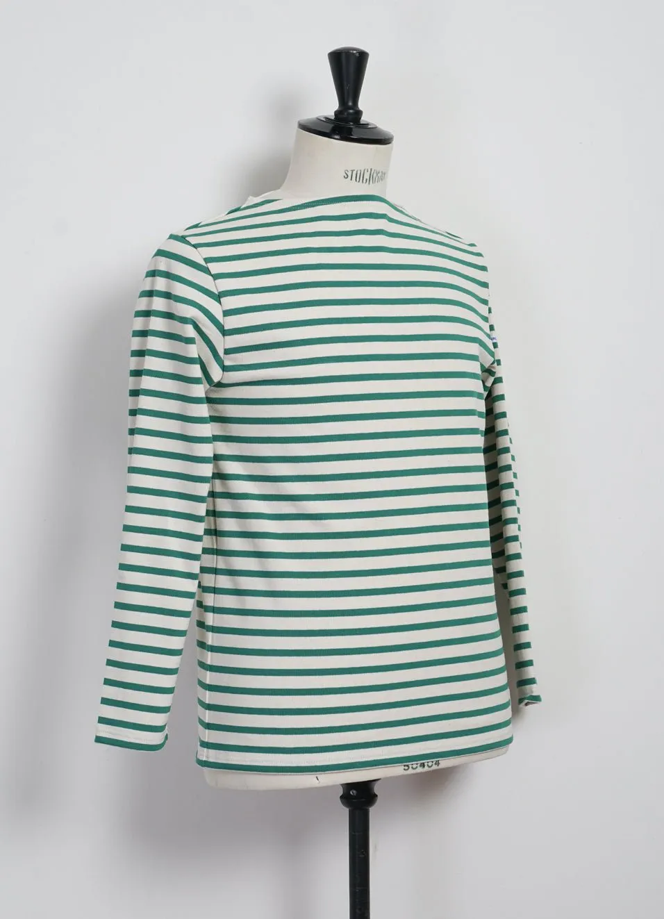 MARINE NATIONALE | Striped T-shirt | Ecru Grass