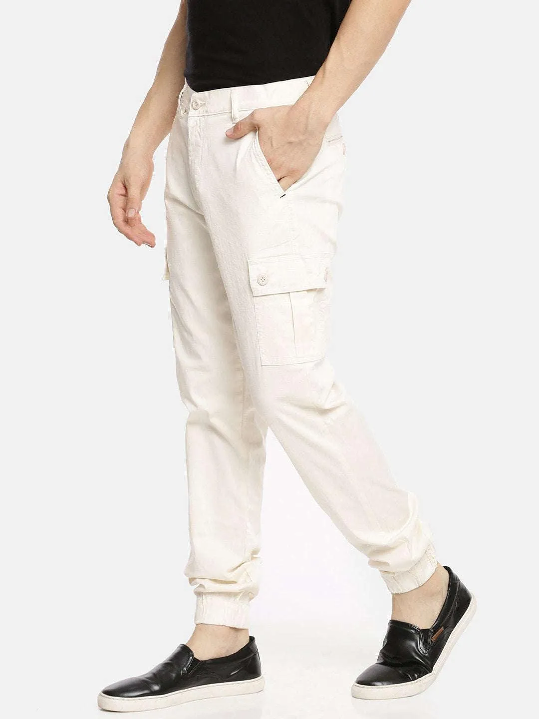 Men's Casual Cuffed Cargo Pant