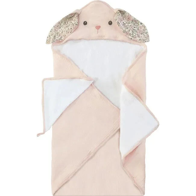 Mon Ami Petit Bunny Terry Muslin Towel / Washcloth Set