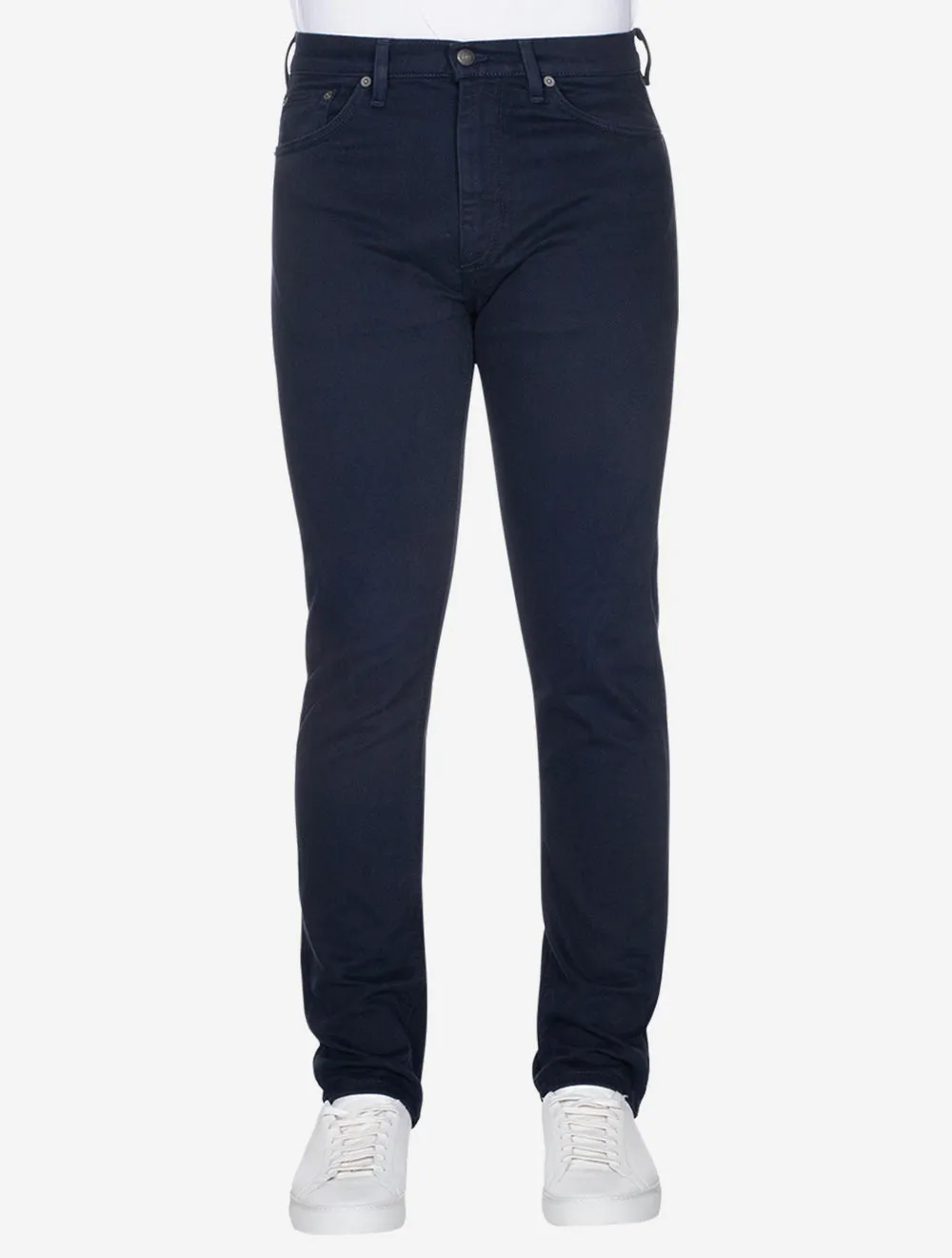 Regular Soft Twill Jeans Marine