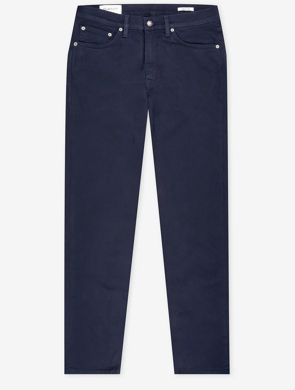 Regular Soft Twill Jeans Marine