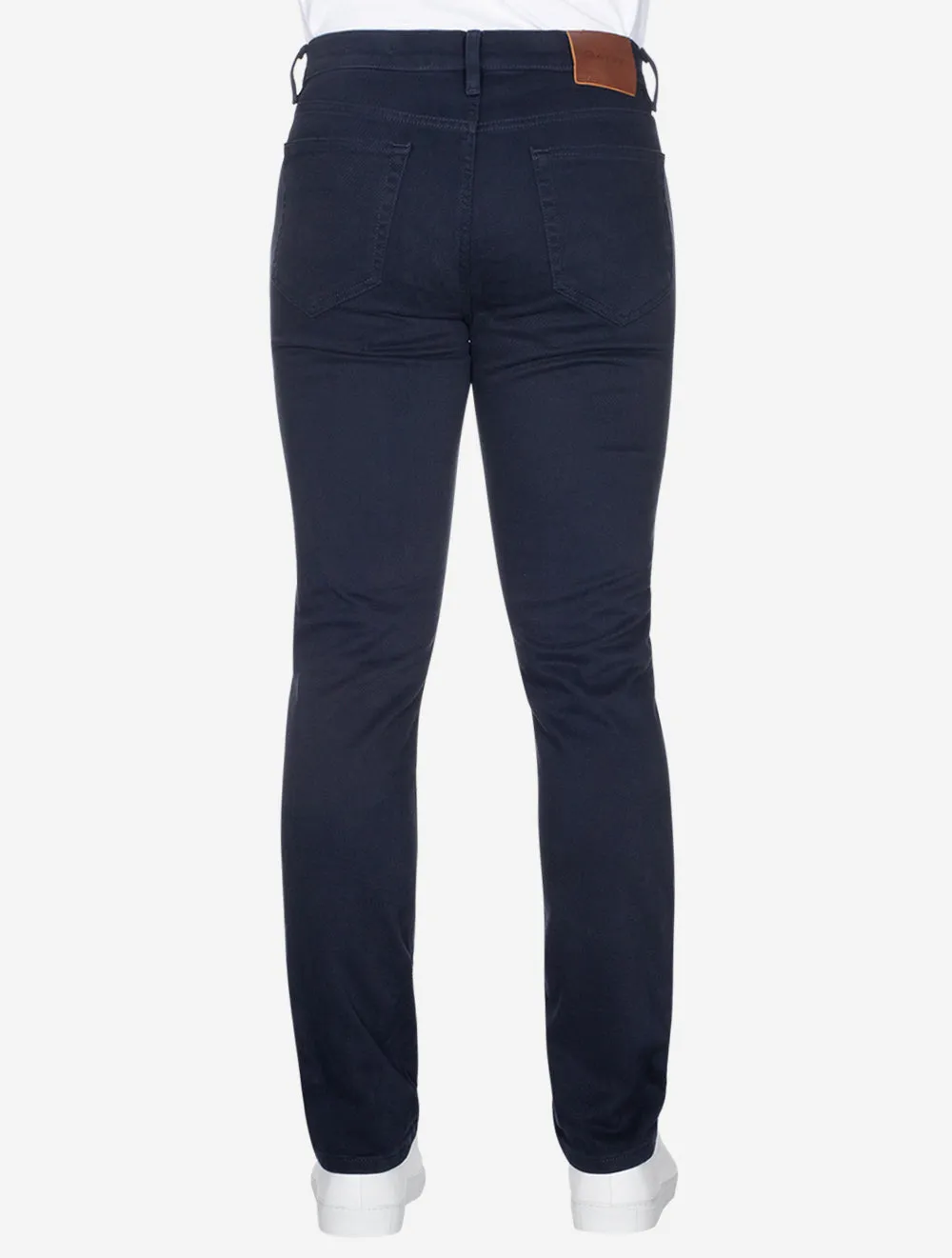 Regular Soft Twill Jeans Marine