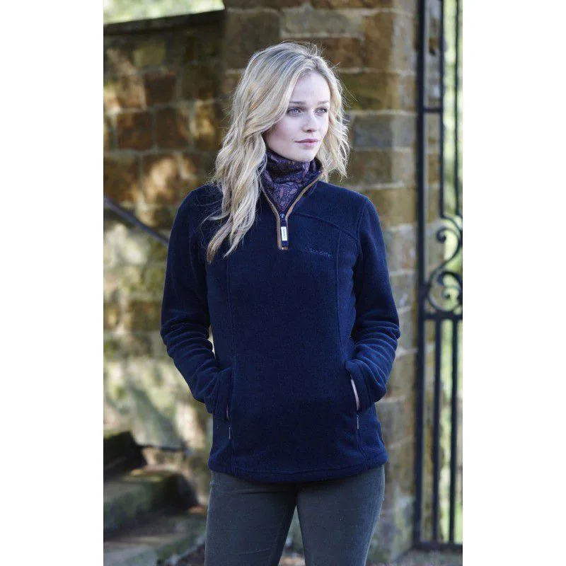 Schoffel Tilton 1/4 Zip Fleece - Navy