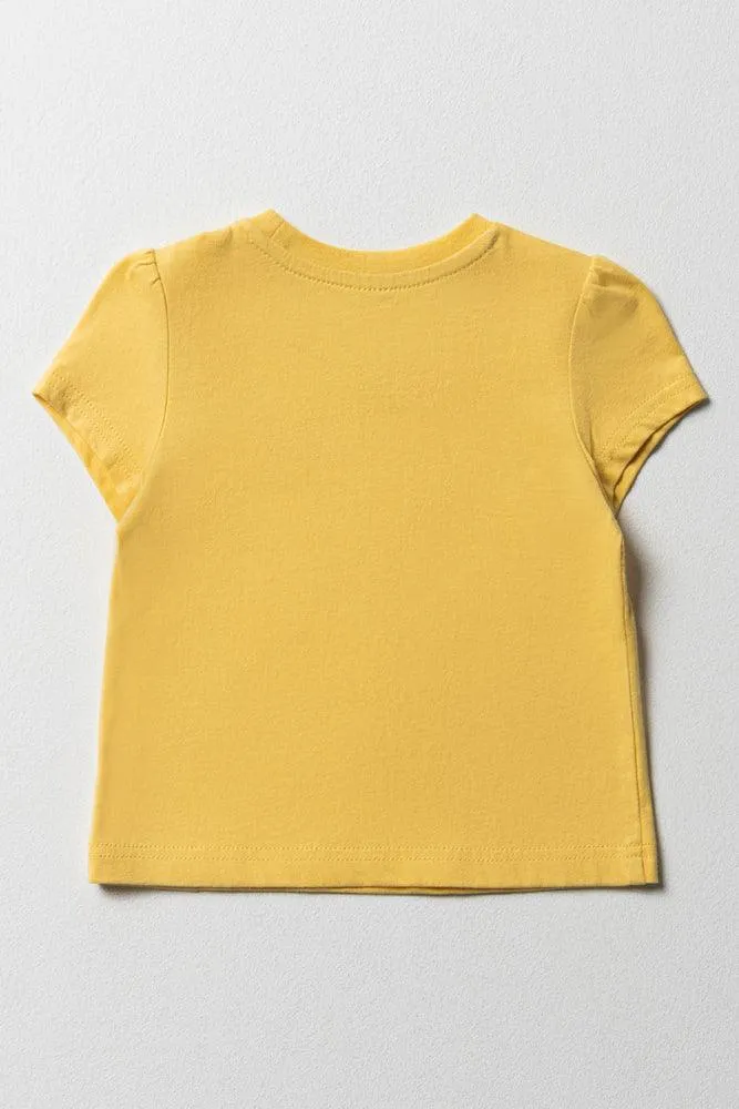 Short Sleeve T-Shirt Yellow