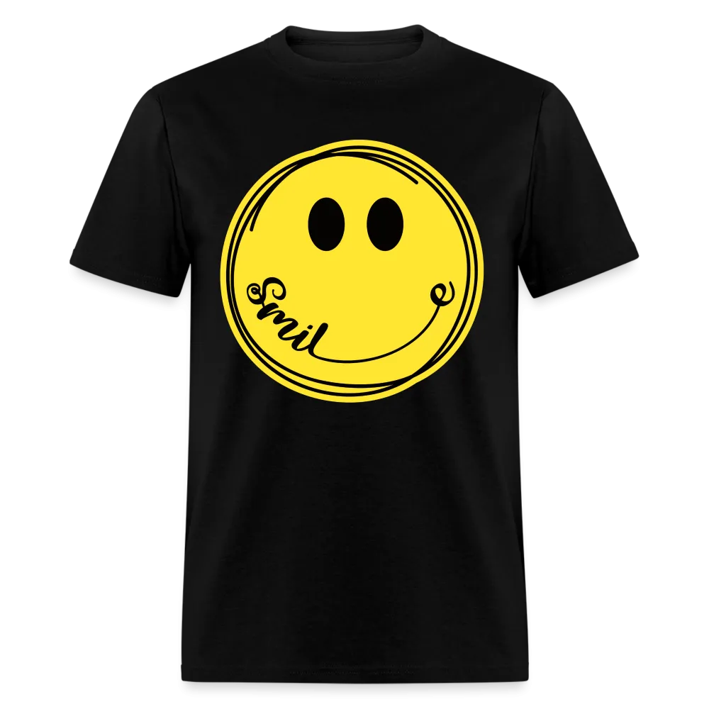 Smile - Smiley Face Emoji T-Shirt