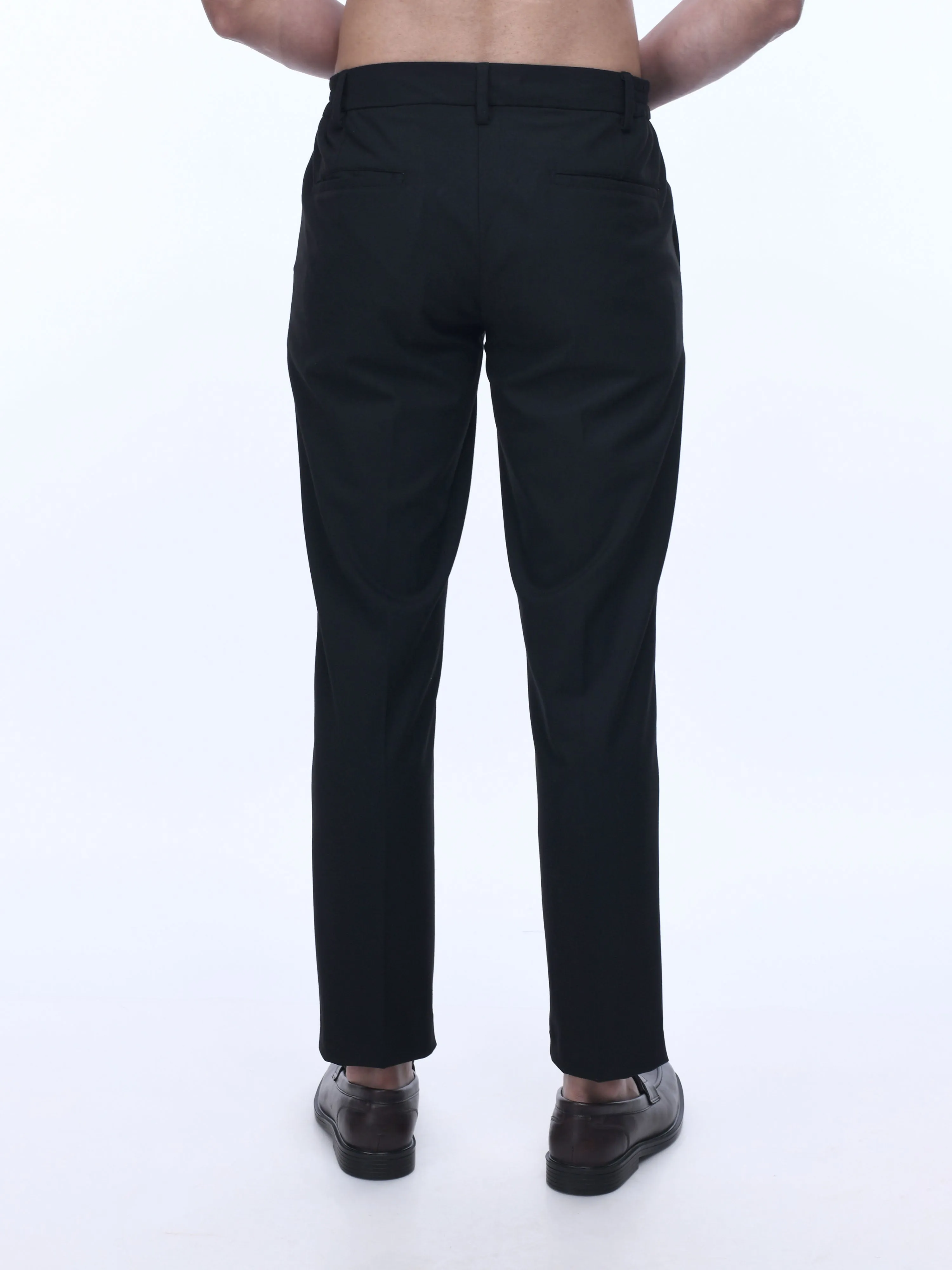 Soft Miracle Black Tailored Trousers