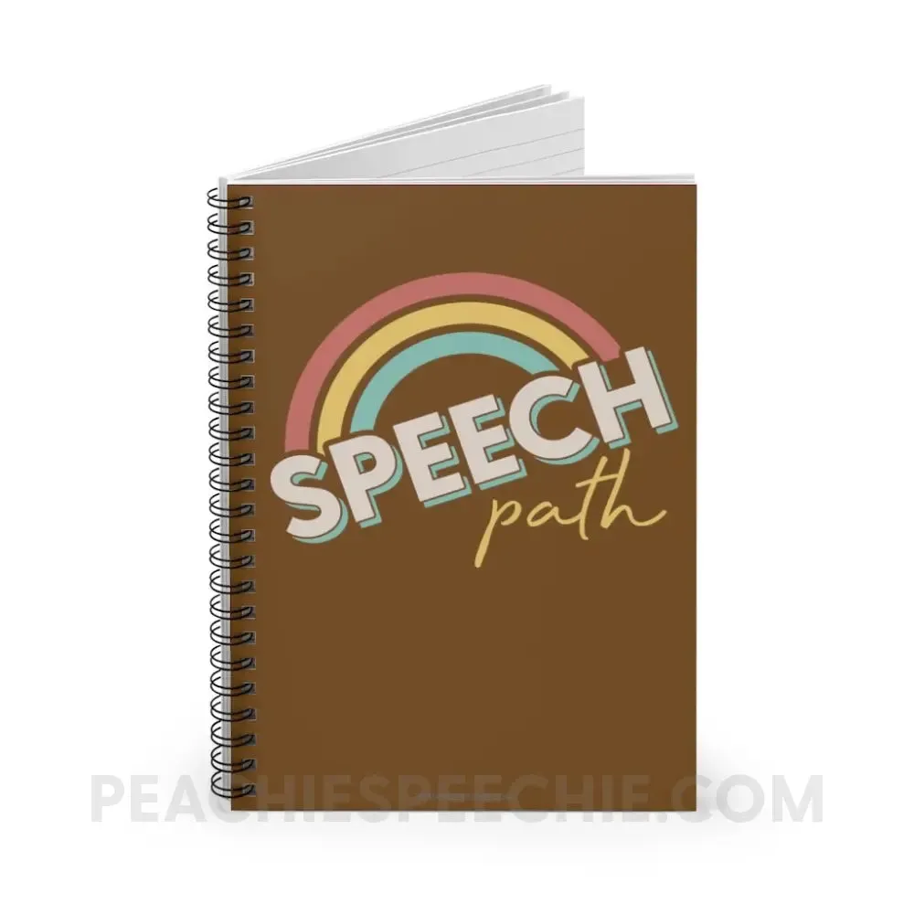 Speech Path Rainbow Notebook