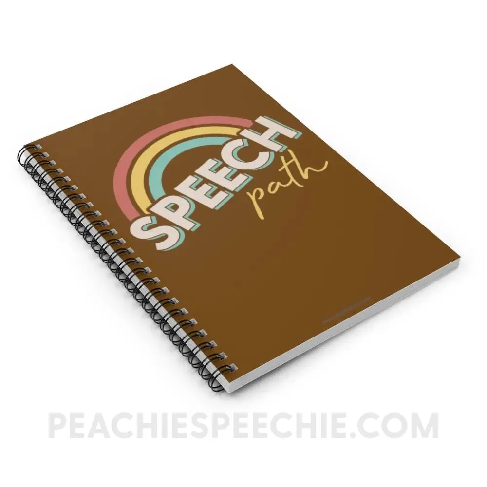 Speech Path Rainbow Notebook