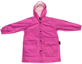 SPLASH It | Kids Fold Away Compact Rain Coat - Raspberry