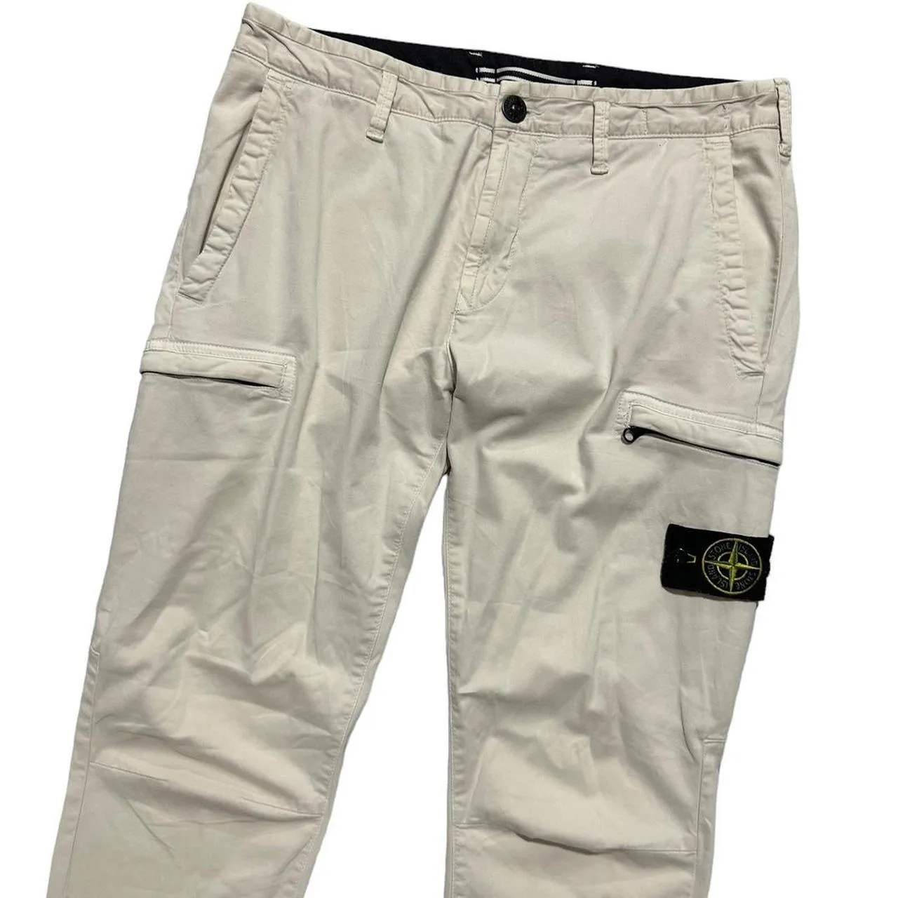 Stone Island Cream Combat Cargos