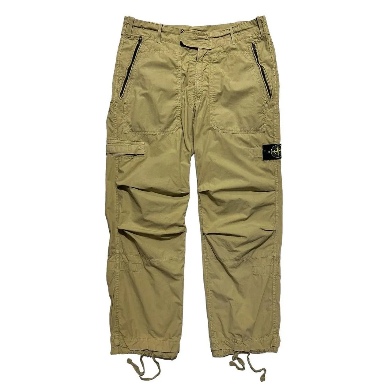 Stone Island Tan Flight Combat Cargos